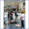Joy on the walk of fame
