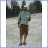 Snow in summer on Grouse Mountain