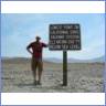 Below sea level at Death Valley